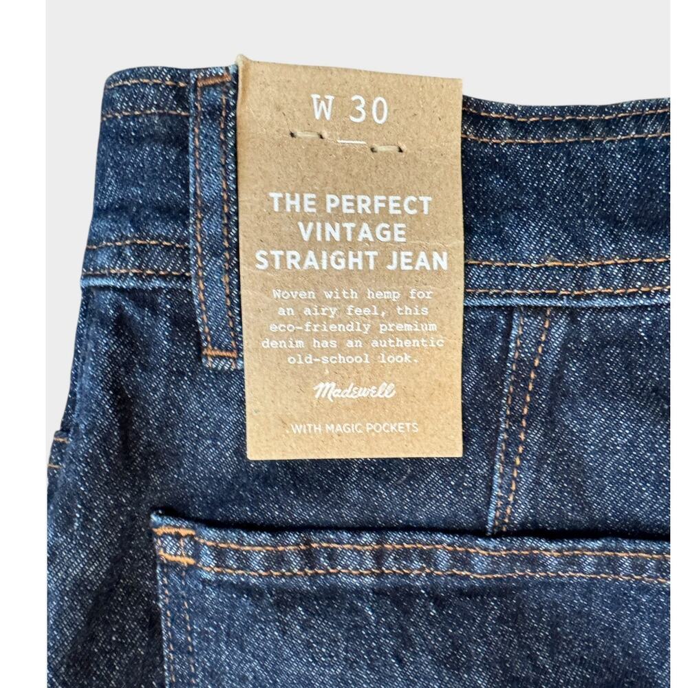 NWT Madewell The Perfect Vintage Jean Size 30 - Picture 11 of 16